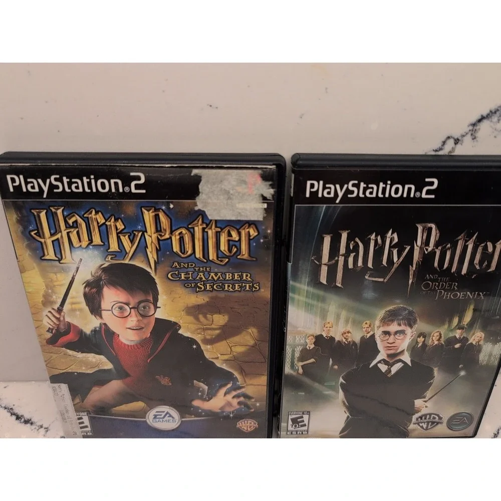 Harry Potter & the Order Of The Phoenix‎ + Chamber of Secrets PS2 Lot Of 2